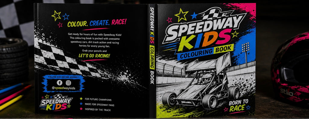 Speedway Kids Colouring and Activity Book